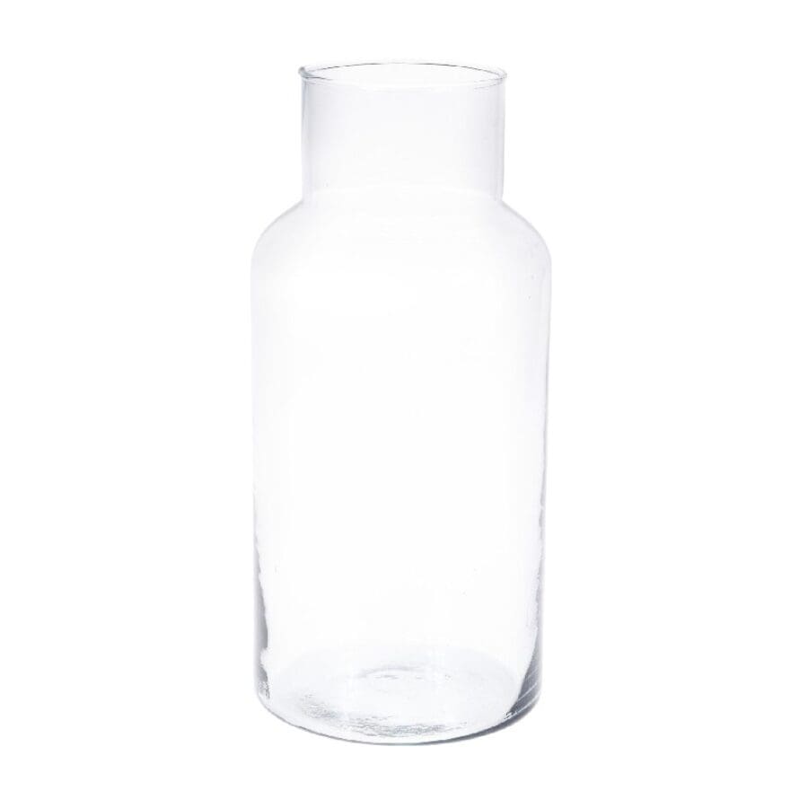 Recycled Glass Vase 16x30cm